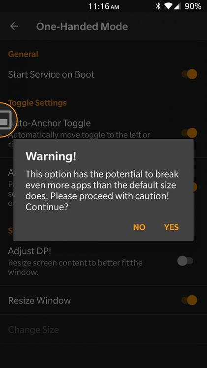 One Handed Mode by XDA Brings iOS Reachability Feature to any phone