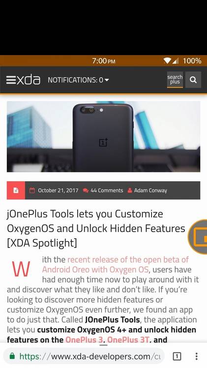 One Handed Mode by XDA Brings iOS Reachability Feature to any phone