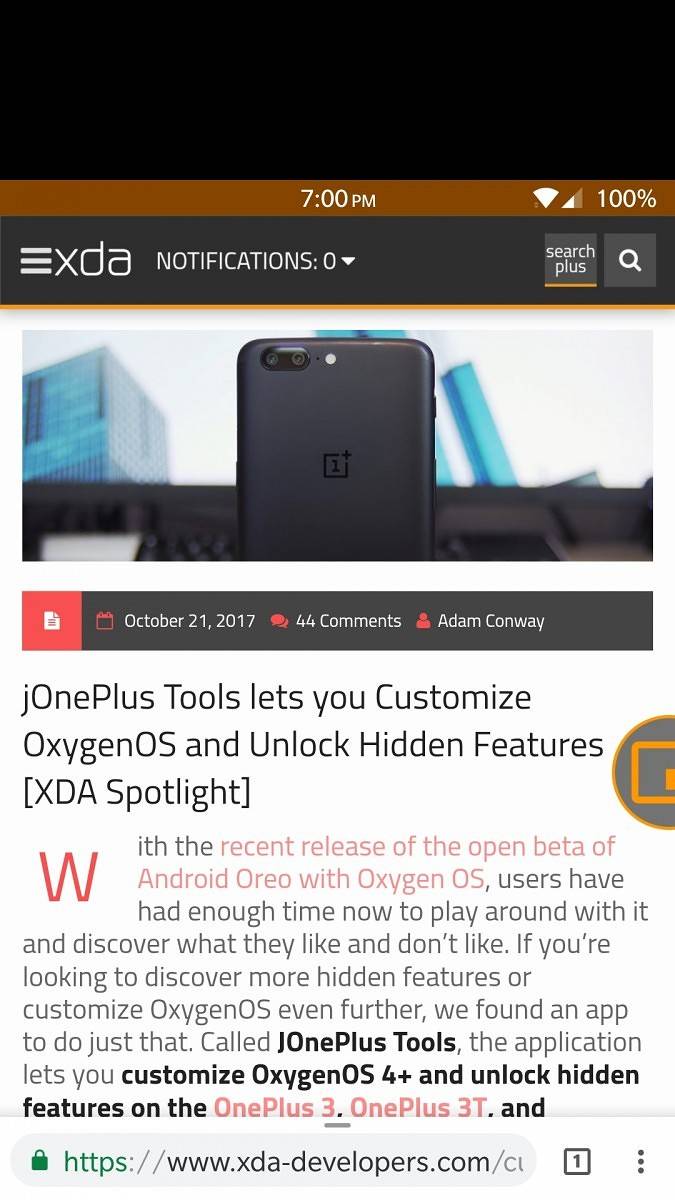 One Handed Mode by XDA Brings iOS Reachability Feature to any phone