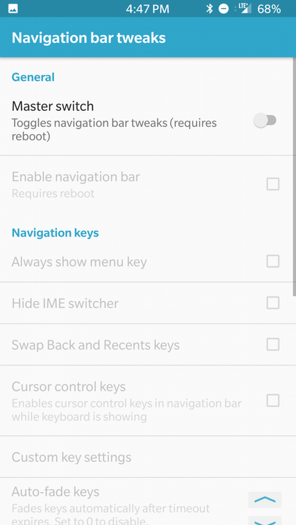 GravityBox Settings