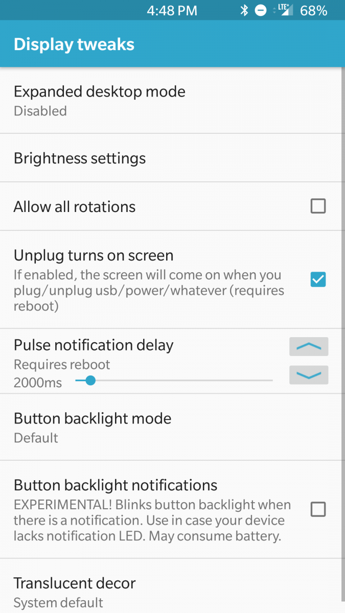 GravityBox Settings