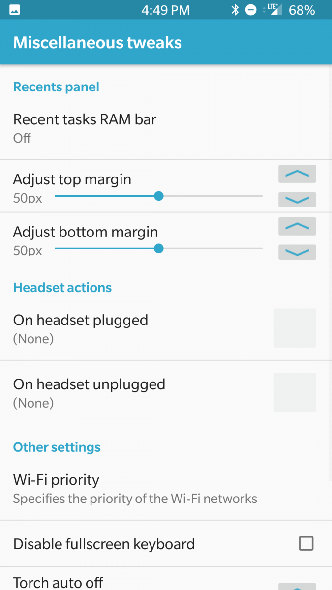 GravityBox Settings
