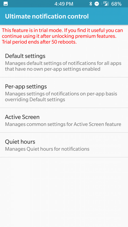 GravityBox Settings