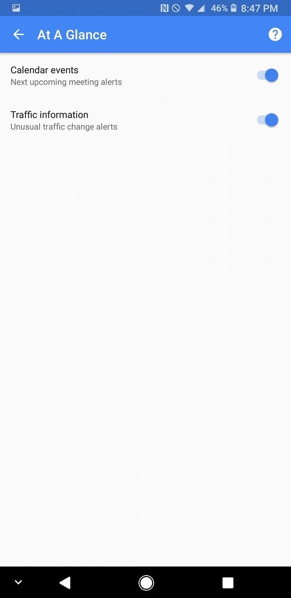 Pixel Launcher from Google Pixel 2