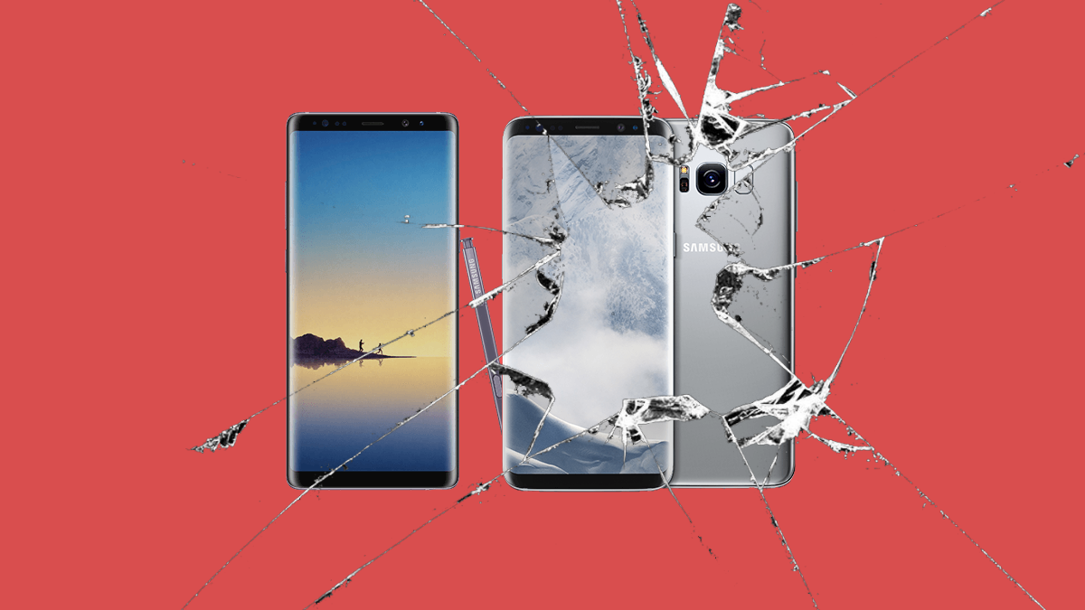 aluminium glass plastic smartphone flagship