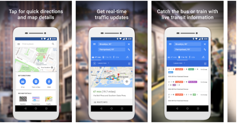 google maps go