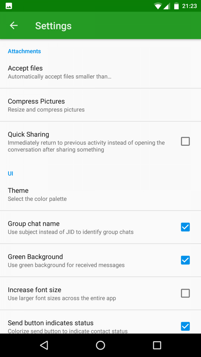Conversations IM Jabber/XMPP Client