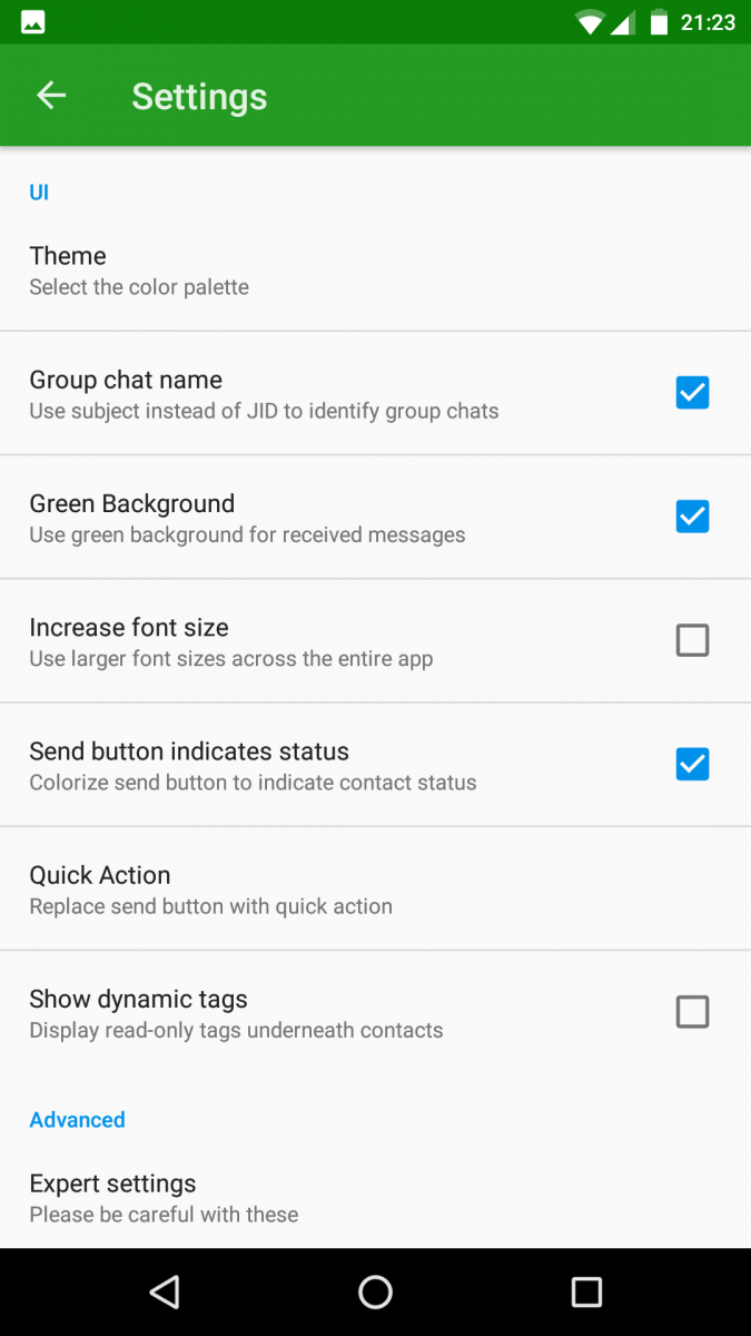 Conversations IM Jabber/XMPP Client