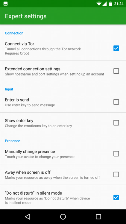 Conversations IM Jabber/XMPP Client