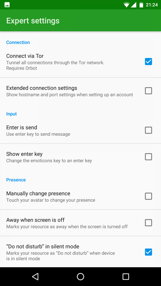 Conversations IM Jabber/XMPP Client