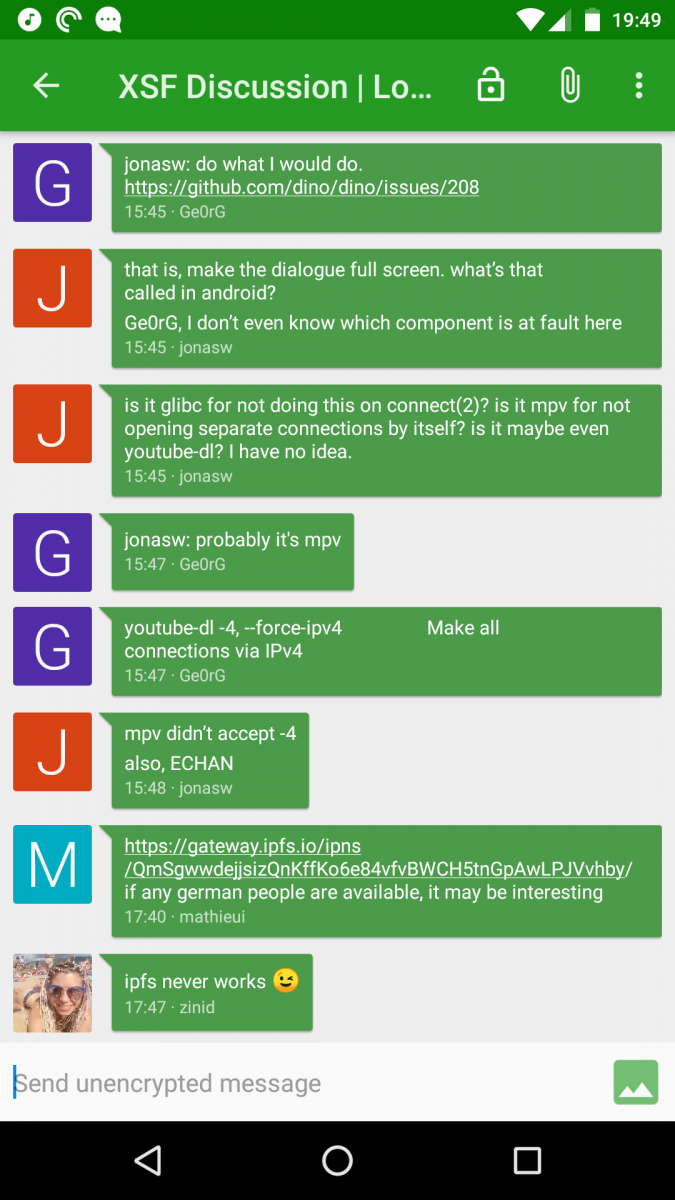 Conversations IM Jabber/XMPP Client