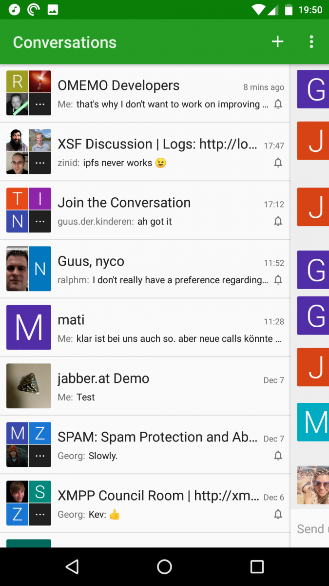 Conversations IM Jabber/XMPP Client