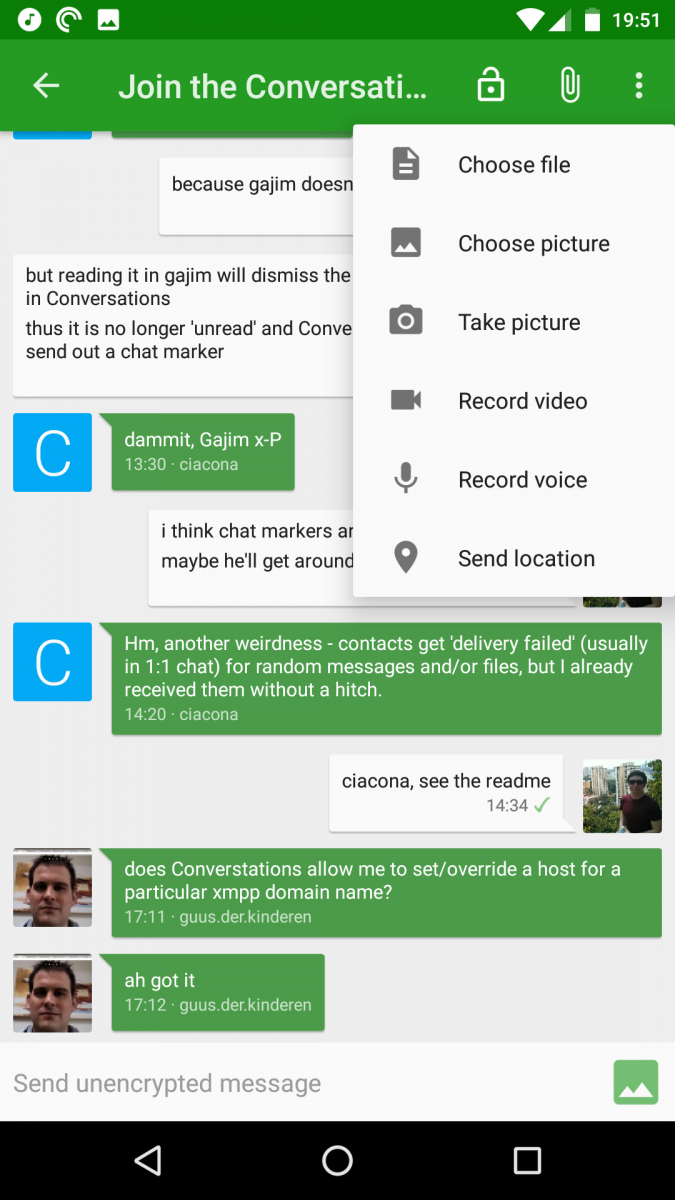 Conversations IM Jabber/XMPP Client