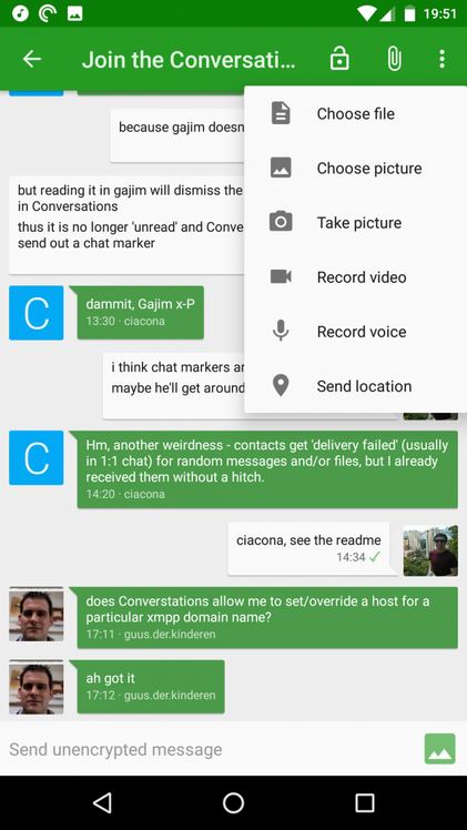 Conversations IM Jabber/XMPP Client