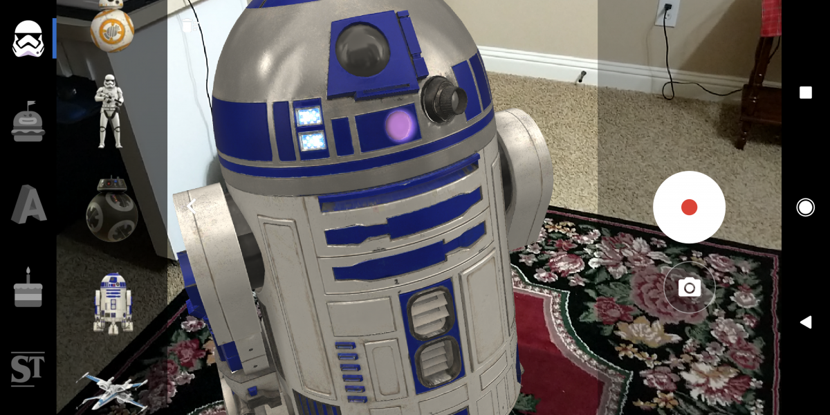 Enable AR Stickers on Nexus 6P on Android 8.1 or OnePlus 3/3T or Xiaomi Mi 5