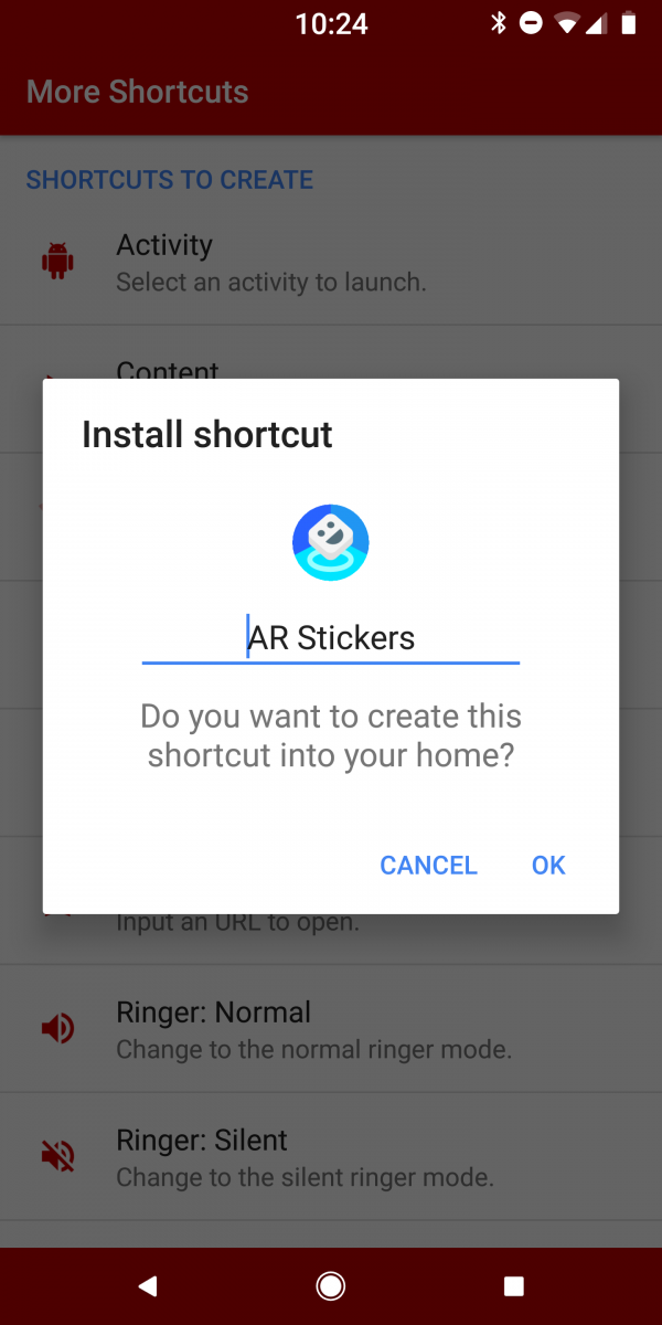 Enable AR Stickers on Nexus 5X or Nexus 6P on Android 8.1