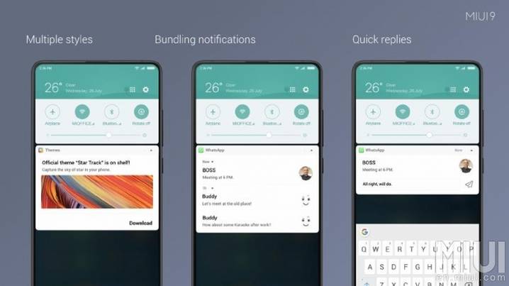 MIUI 9 Notifications