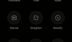 Xiaomi Mi Note 2 Camera modes screenshot
