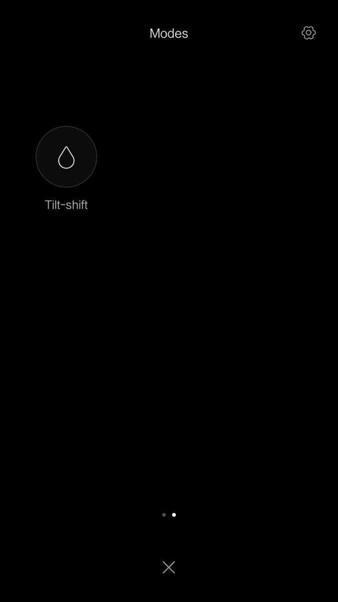 Xiaomi Mi Note 2 Camera modes screenshot page 2