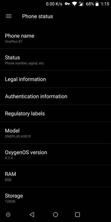 OnePlus 5T Star Wars Edition