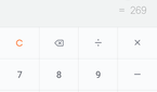 Xiaomi Mi Note 2 Calculator