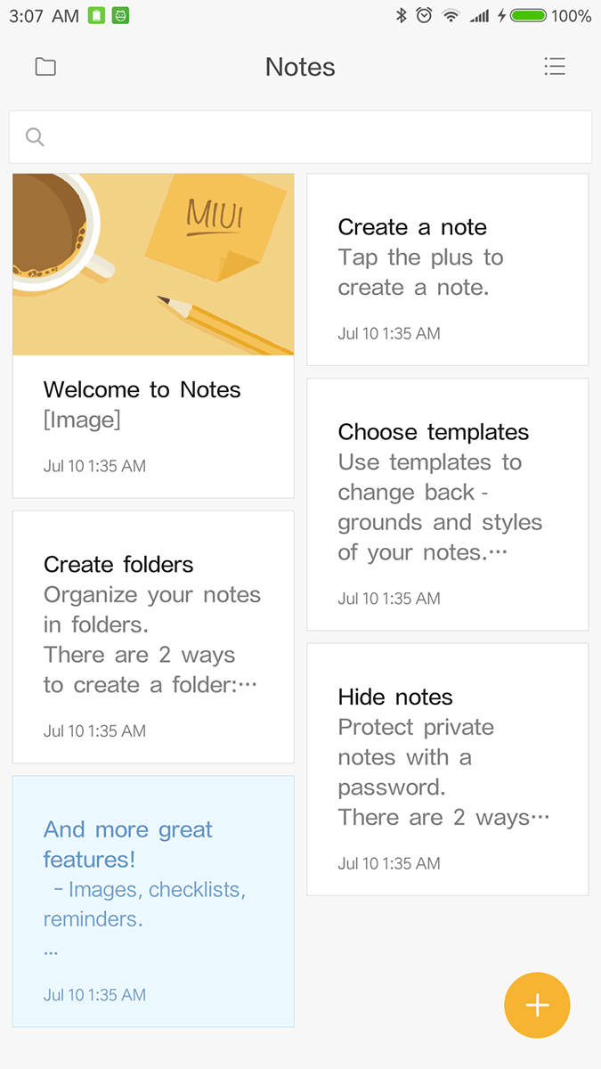 Xiaomi Mi Note 2 Mi Notes