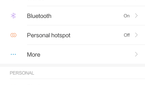Xiaomi Mi Note 2 Settings Menu 1 of 3
