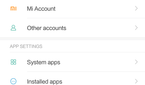 Xiaomi Mi Note 2 Settings Menu 3 of 3