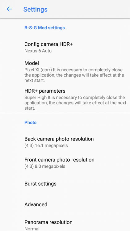 Google camera