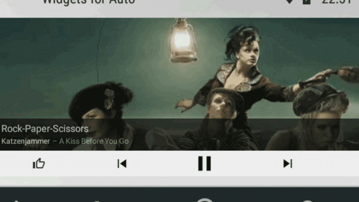 widgets for android auto