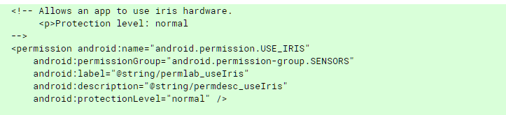 Iris Scanner Android