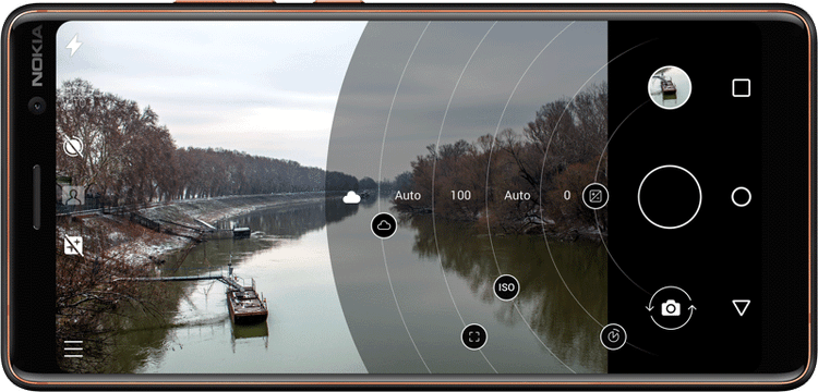 Nokia 7 Plus Nokia Camera Pro Camera Mode