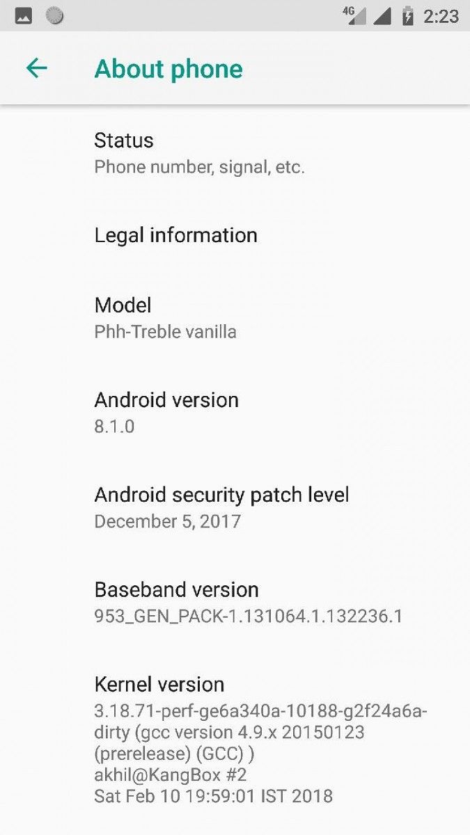 Project Treble Xiaomi Redmi Note 4