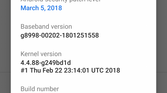 Android P Developer Preview 1, Android 9.0, Google Pixel, Google Pixel XL, Google Pixel 2, and Google Pixel 2 XL