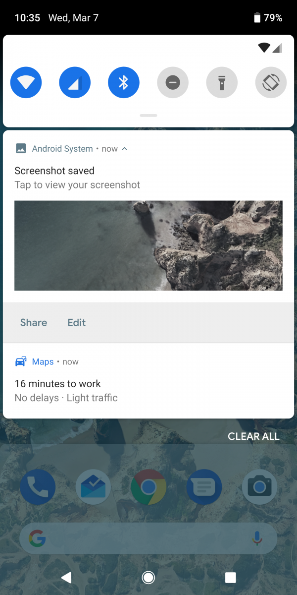 Android P Developer Preview 1, Android 9.0, Google Pixel, Google Pixel XL, Google Pixel 2, and Google Pixel 2 XL