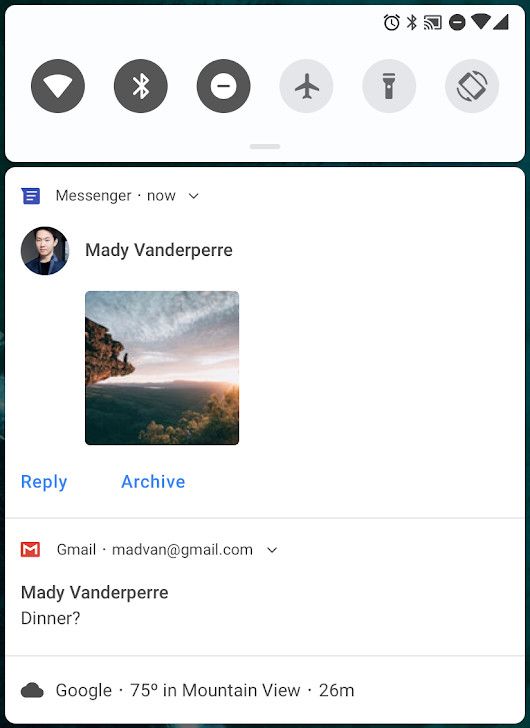Android P Developer Preview 1, Android 9.0, Google Pixel, Google Pixel XL, Google Pixel 2, and Google Pixel 2 XL