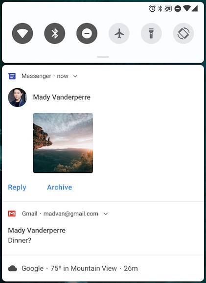 Android P Developer Preview 1, Android 9.0, Google Pixel, Google Pixel XL, Google Pixel 2, and Google Pixel 2 XL