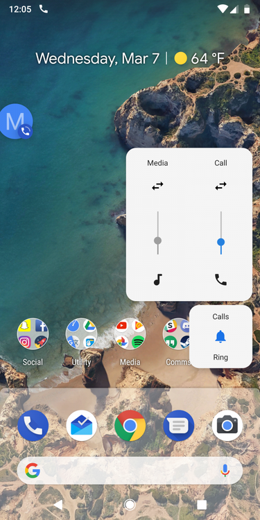 Android P Developer Preview 1, Android 9.0, Google Pixel, Google Pixel XL, Google Pixel 2, and Google Pixel 2 XL