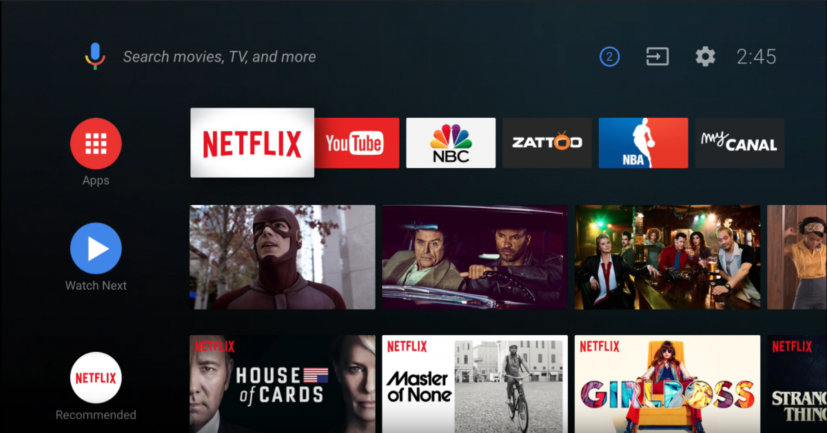 Android TV Oreo Nvidia Shield TV Xiaomi Mi Box
