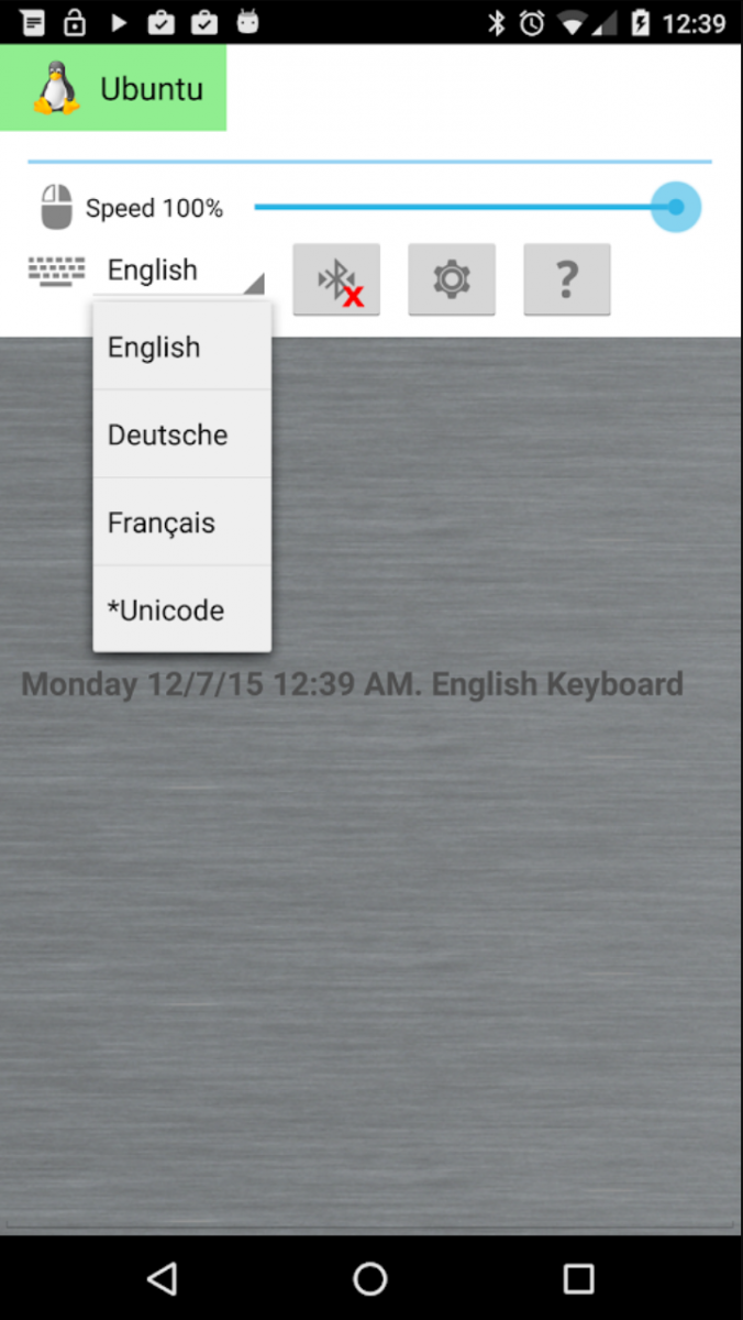 Bluetooth HID Android P