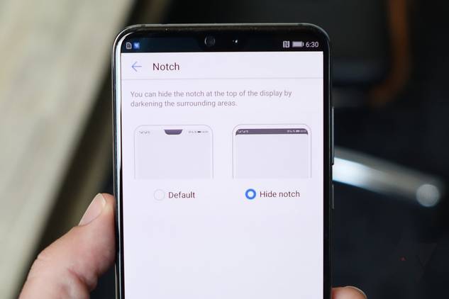Huawei P20 Hide Notch