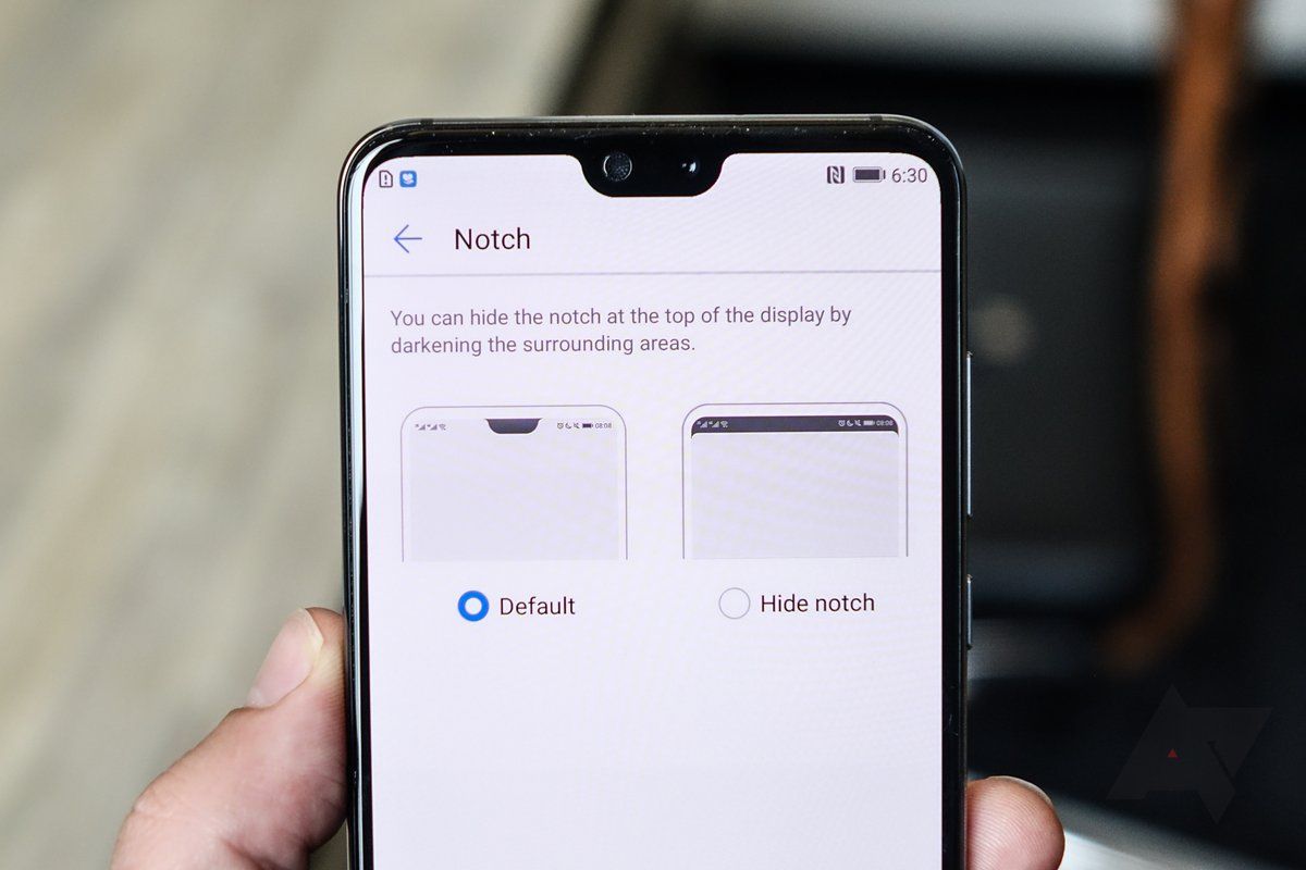 Huawei P20 Notch