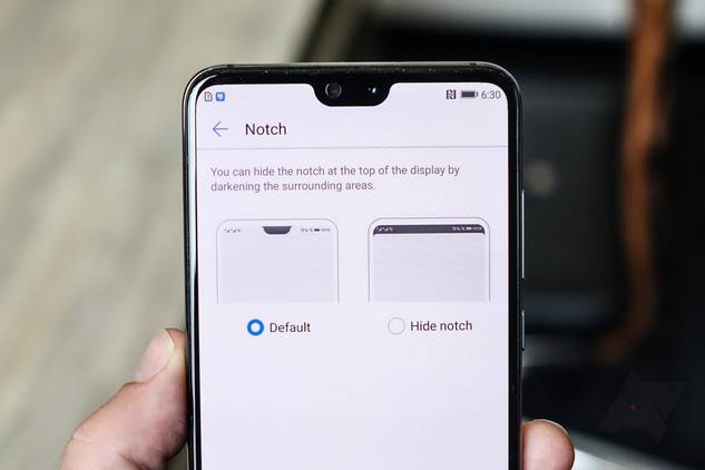 Huawei P20 Notch