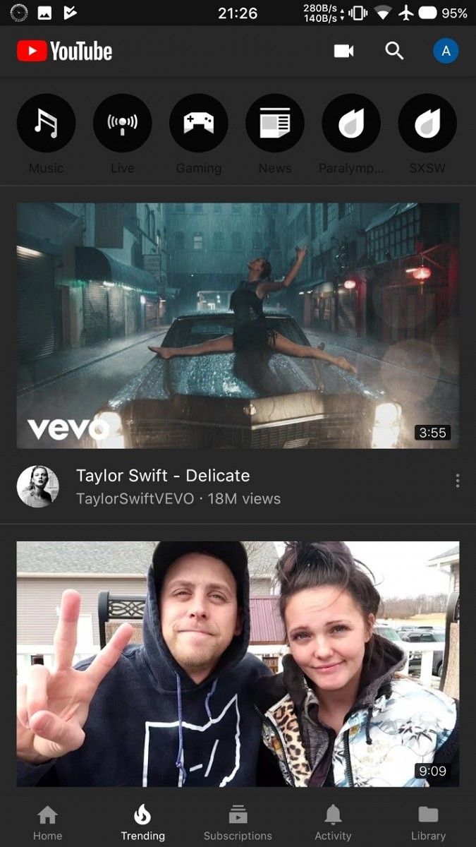 youtube dark mode