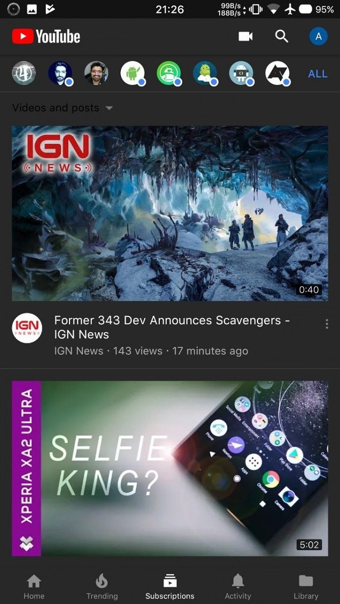 youtube dark mode
