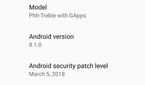 Xiaomi Mi 6 Unofficial Project Treble Support