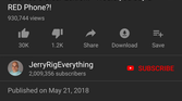 YouTube Dark Theme on Android