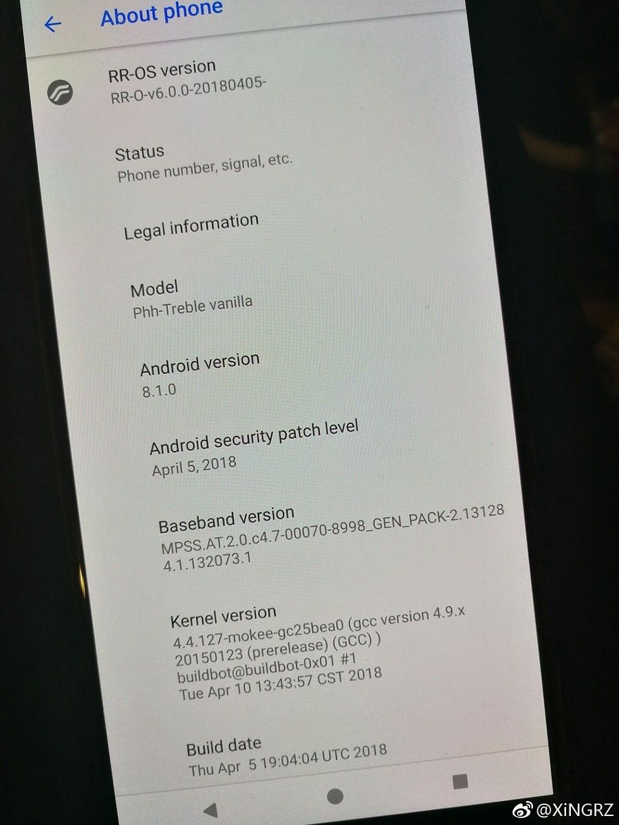 OnePlus 5 OnePlus 5T Project Treble