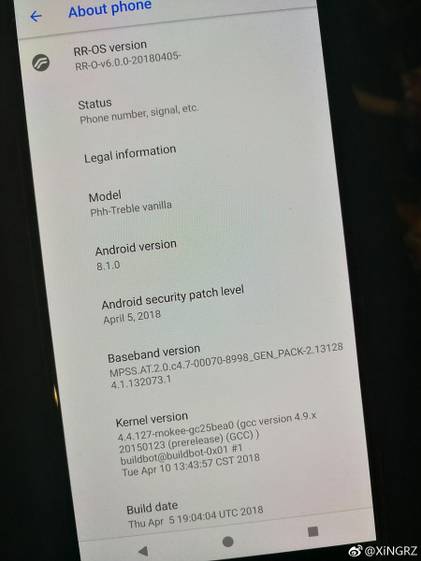 OnePlus 5 OnePlus 5T Project Treble