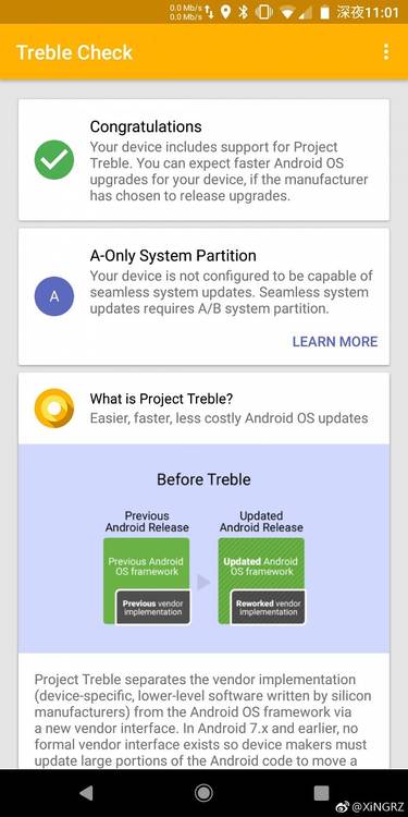 OnePlus 5 OnePlus 5T Project Treble